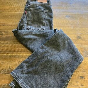 NWT Levi’s 70’s High Flare Black Jeans 30x32